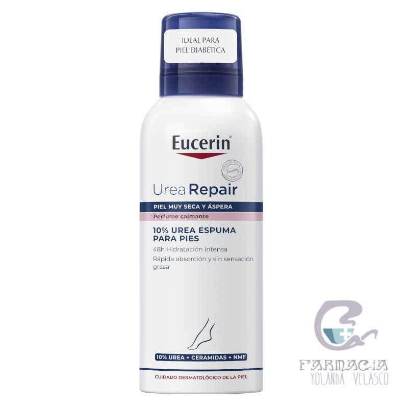 Eucerin Urearepair Plus 10% Urea Espuma Para Pies 150 ml