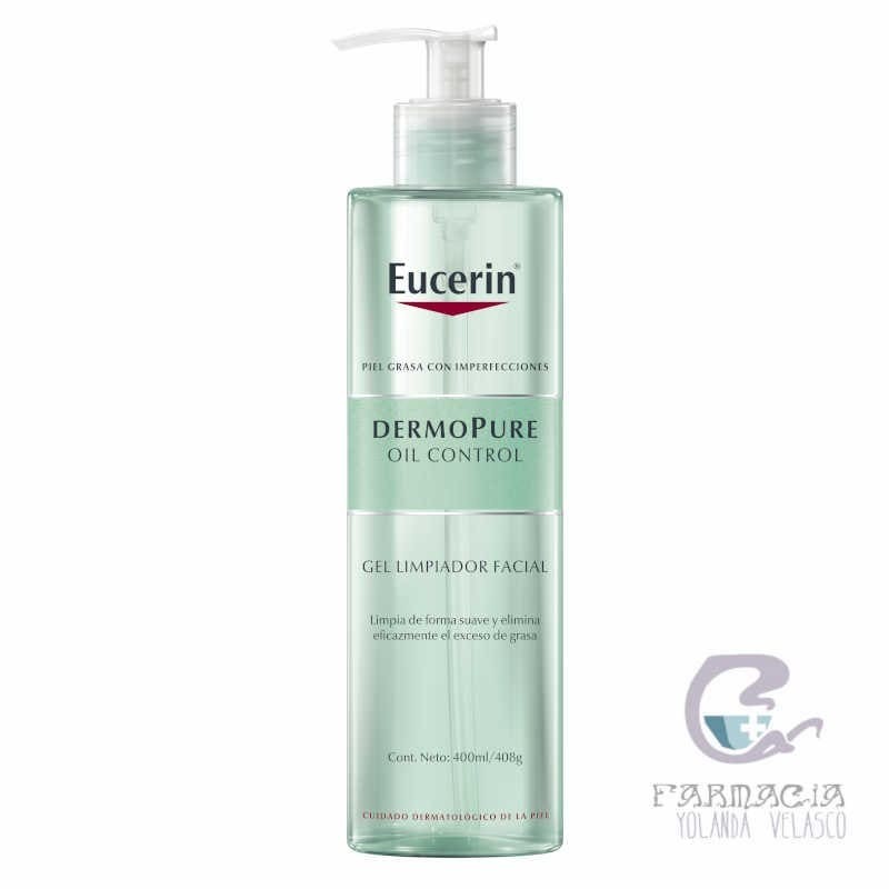 Eucerin Dermopure Oil Control Gel Limpiador Facial 400 ml