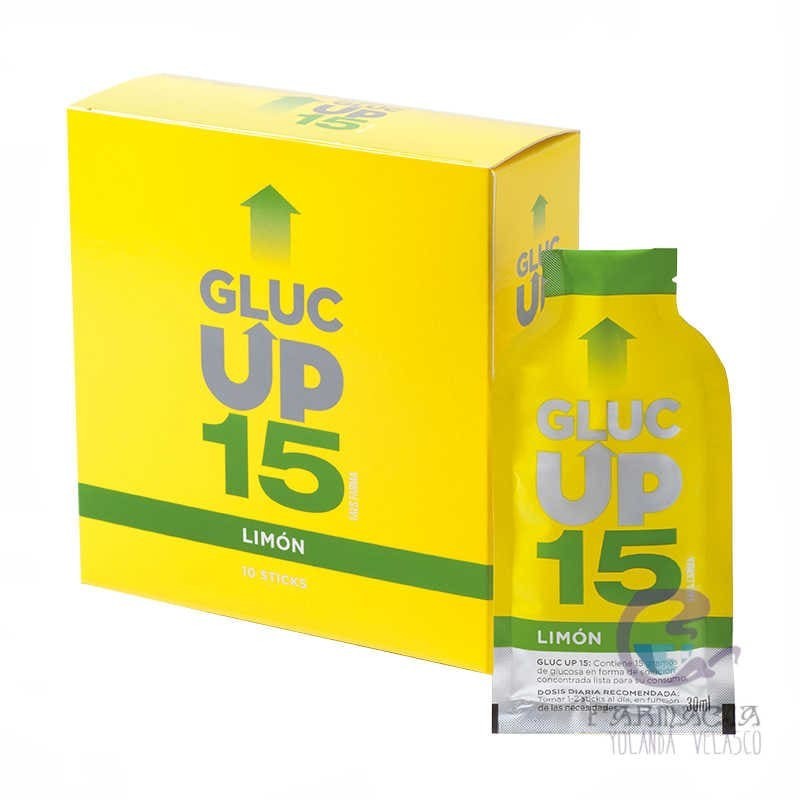Gluc Up Faes Farma Sabor Limón 10 Sticks