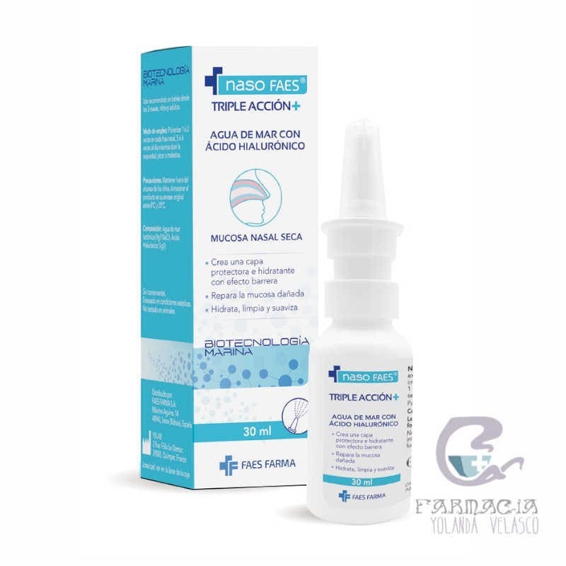 Naso Faes Triple Acción+ Limpieza Nasal 30 ml