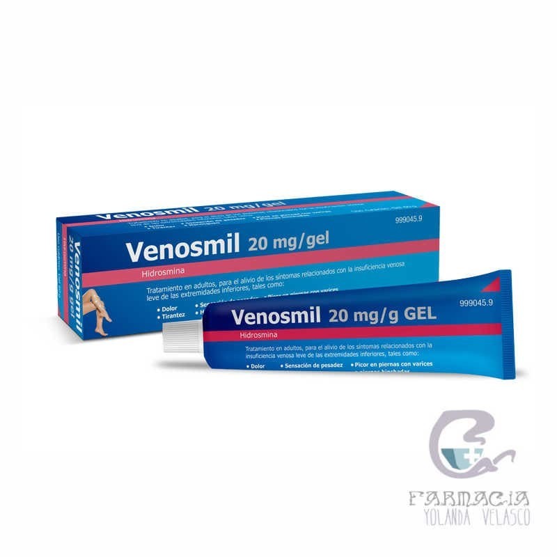 Venosmil 20 Mg/g Gel Cutáneo 60 gr