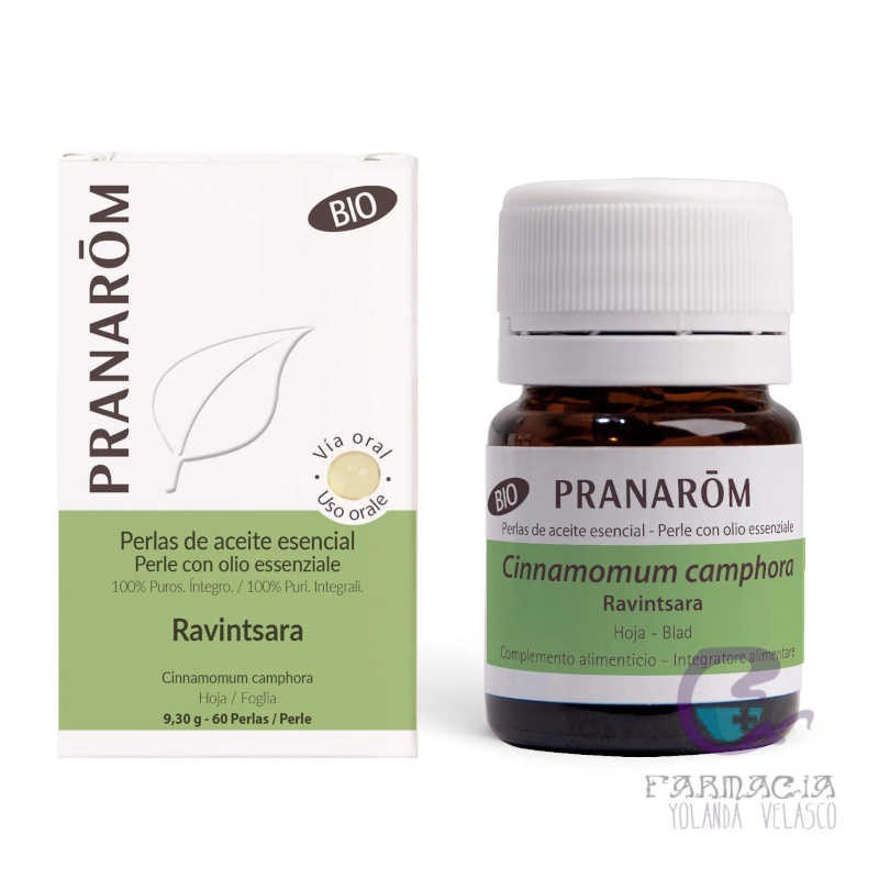 Pranaron Perlas Aceite Esencial Ravintsara 60 Perlas