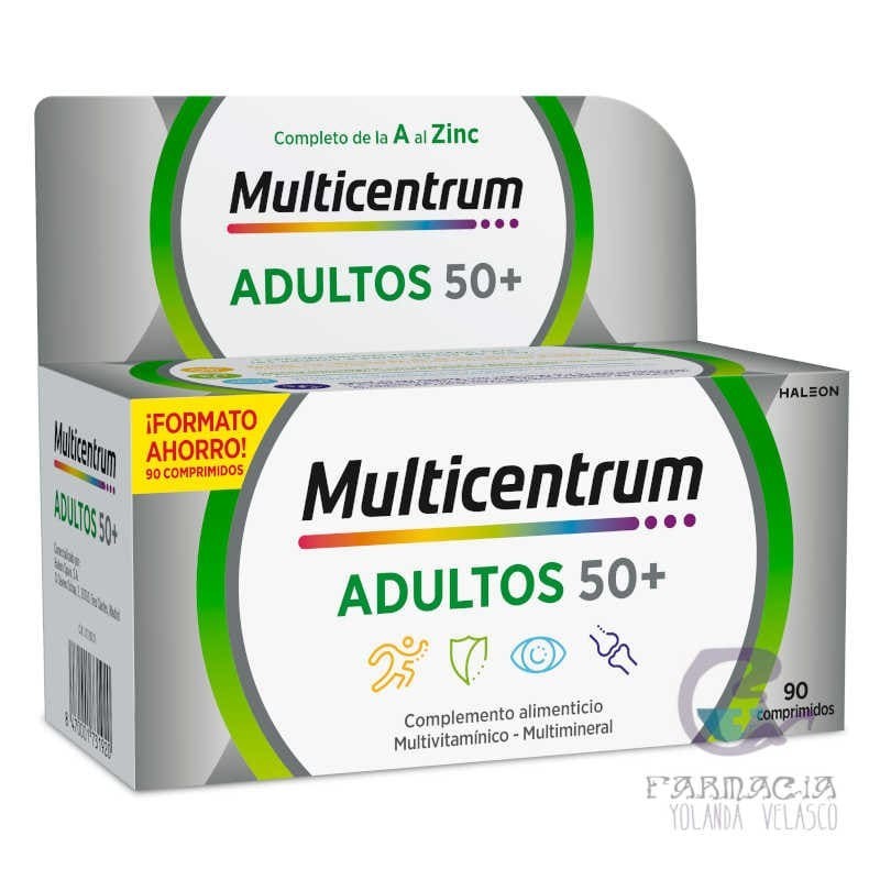 Multicentrum Select 50+ 90 Comprimidos