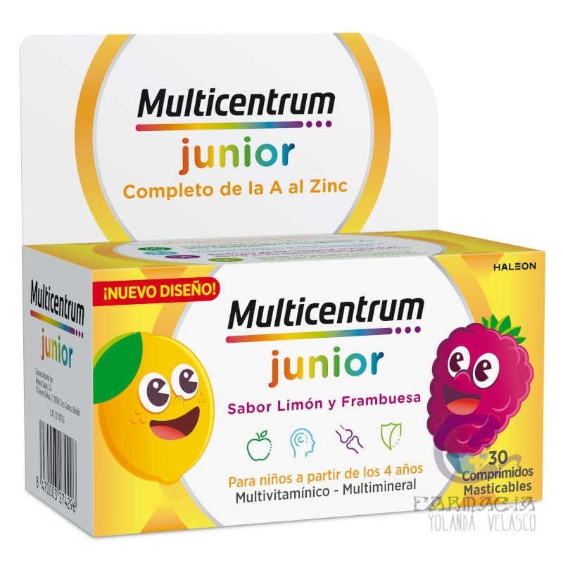 Multicentrum Junior 30 Comprimidos