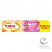 Corega Max Fijación + Confort 1 Tubo 70 gr Sin Sabor