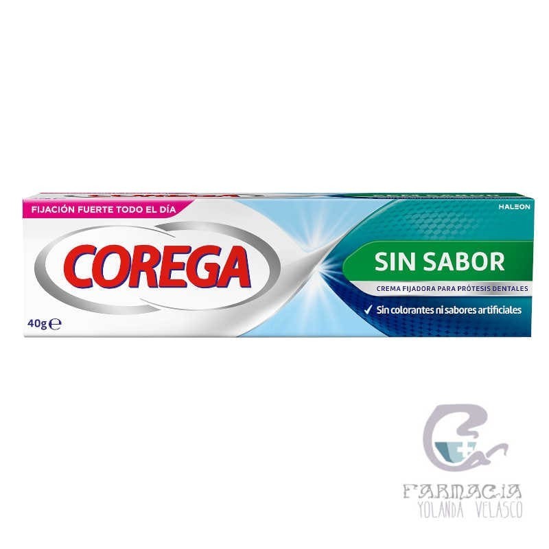 Corega Crema Extra Fuerte Sin Sabor Adhesivo Prótesis 40 gr
