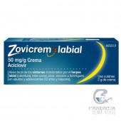 Zovicrem Labial 50 mg/g Crema 1 Tubo 2 gr