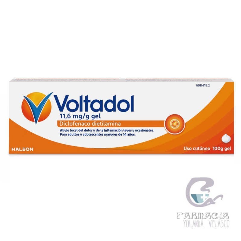 Voltadol 11.6 mg/g Gel Tópico 100 gr