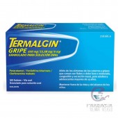 Termalgin Gripe 650/4/10 mg 10 Sobres Granulado Solución Oral