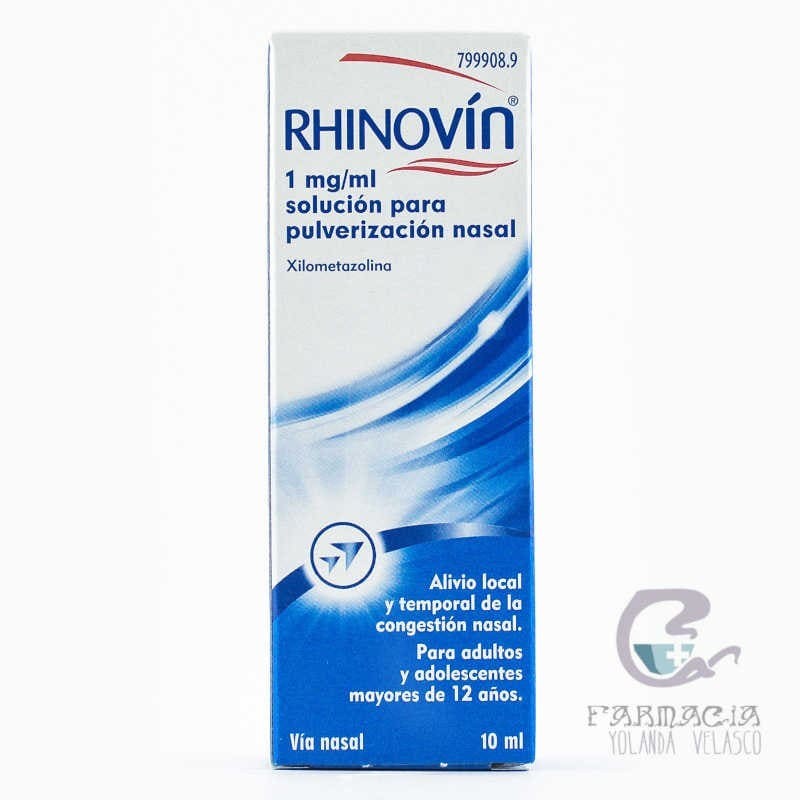 Rhinovin 1 mg/ml Nebulizador Nasal 10 ml