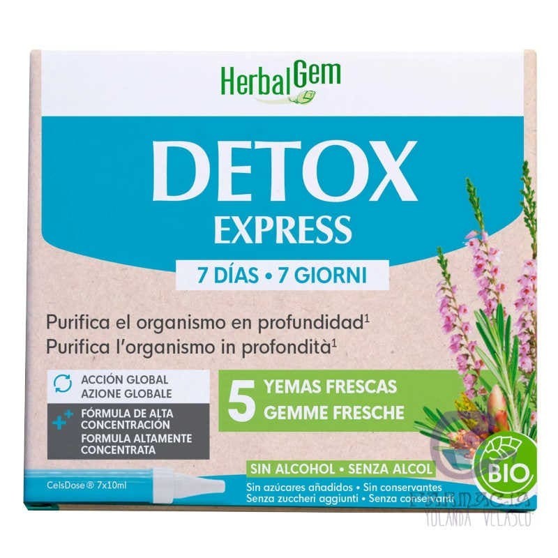 Herbalgem Detox Express 7 días 10mlx7