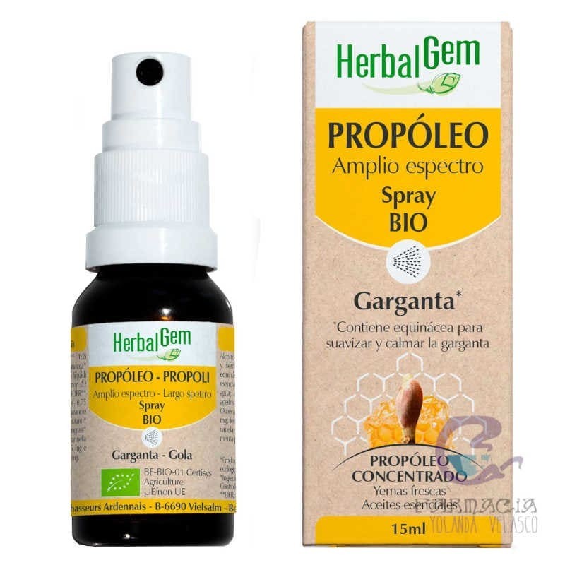 Herbalgem Propóleo Bio Amplio Espectro Spray 15 ml