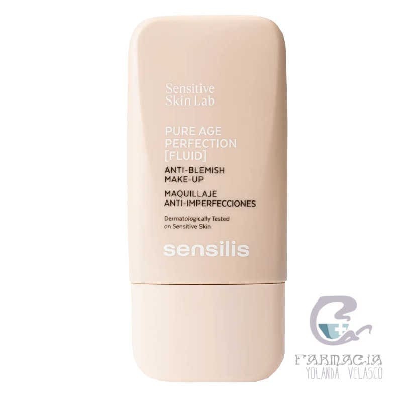 Sensilis Pure AGE Perfection Fluid 30 ml Color 03 Beige Rose