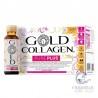 Gold Collagen Pure Plus 10 Frascos 50 ml Melocotón y Naranja