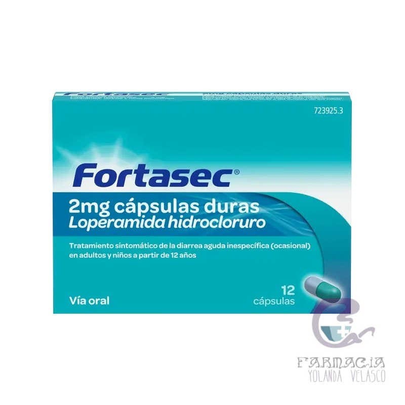 Fortasec 2 mg 12 Cápsulas