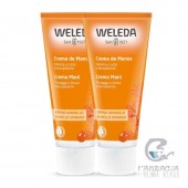Weleda Duplo Crema de Manos Espino Amarillo 2x50 ml