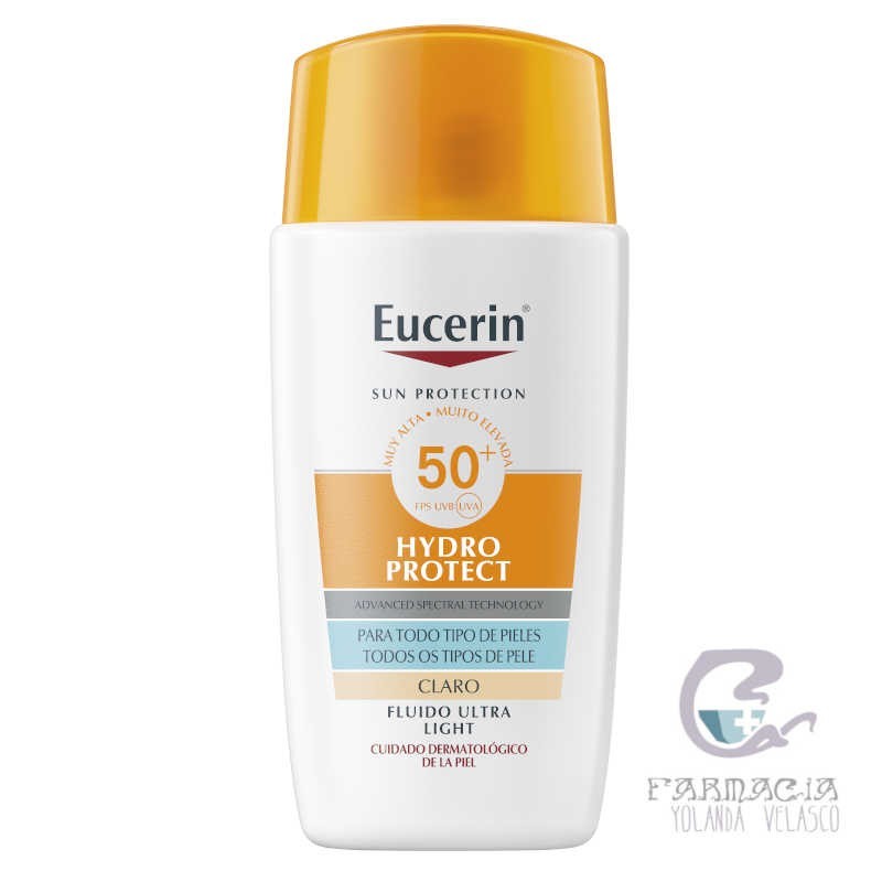 Eucerin Sun Hydroprotect Fluido Light SPF 50+ 50 ml Tono Claro