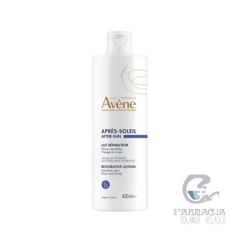 Avene Leche Reparadora Para Después del Sol 400 ml