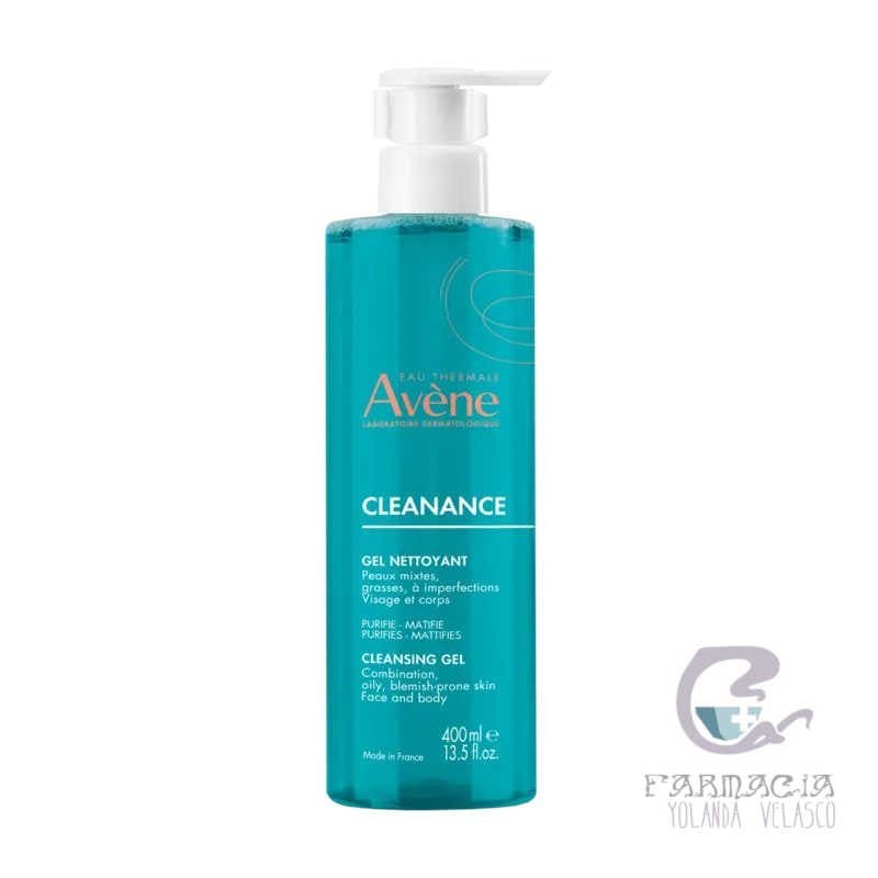 Avene Cleanance Gel Limpiador 400 ml