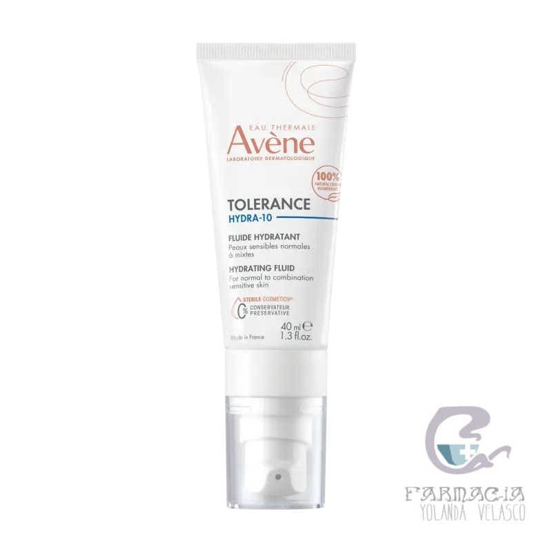 Avene Tolerance Hydra-10 Fluído Hidratante 40 ml