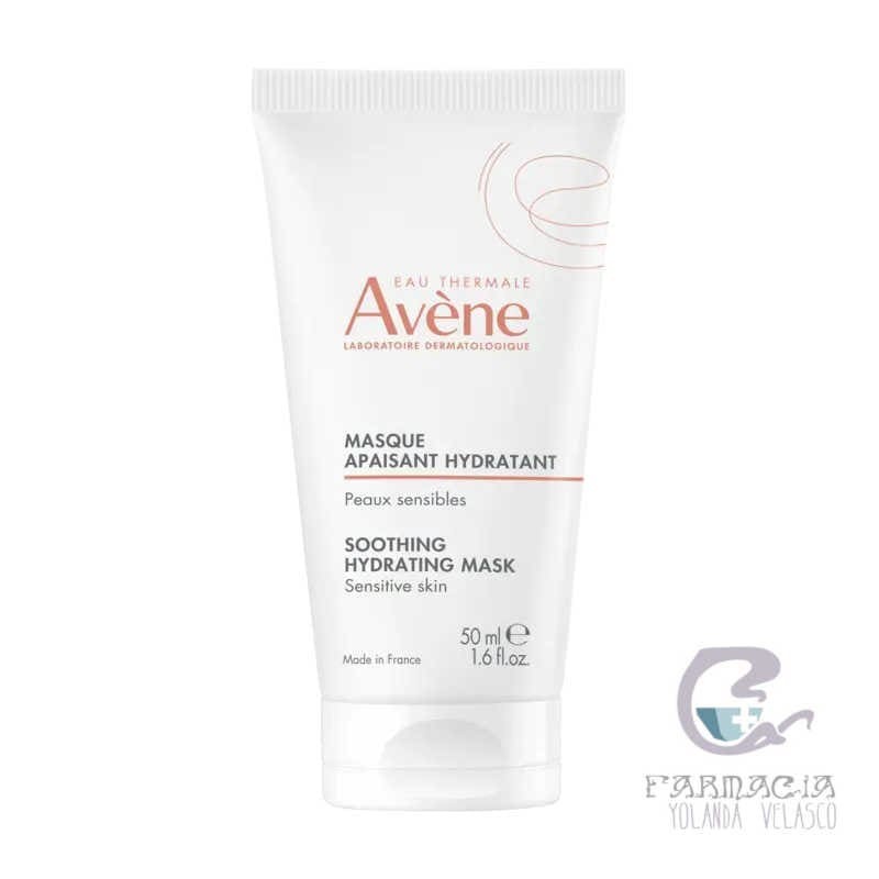 Avene Mascarilla Facial Calmante e Hidratante 1 Envase 50 ml