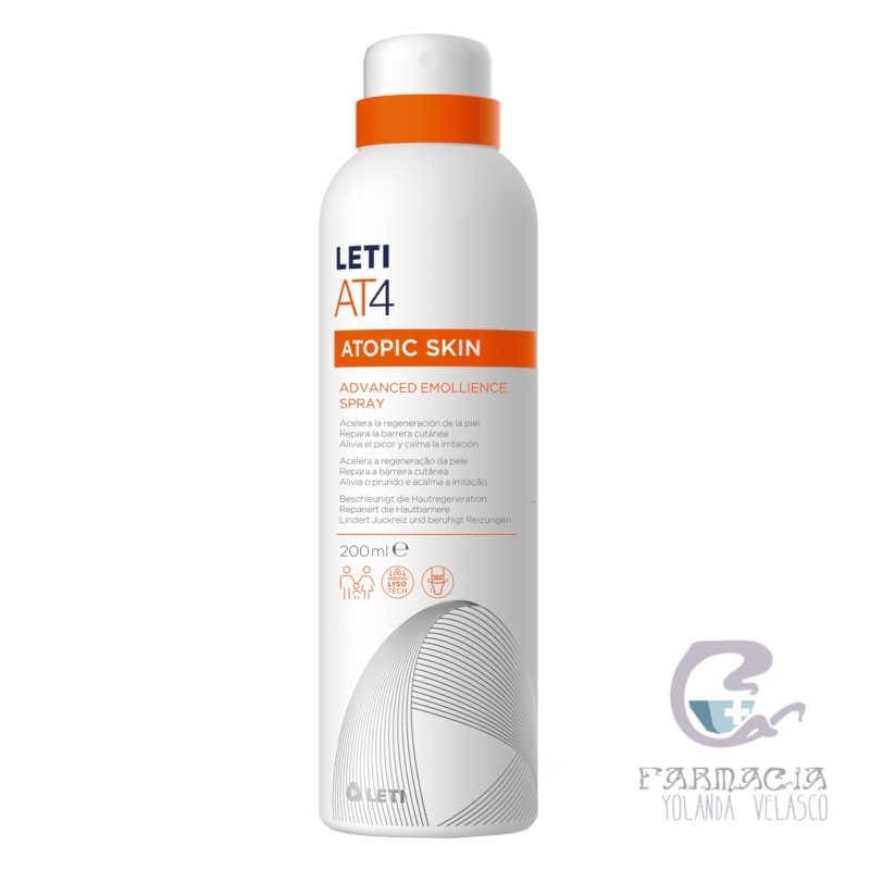 Leti AT4 Advanced Emollience Picor 1 Spray 200 ml