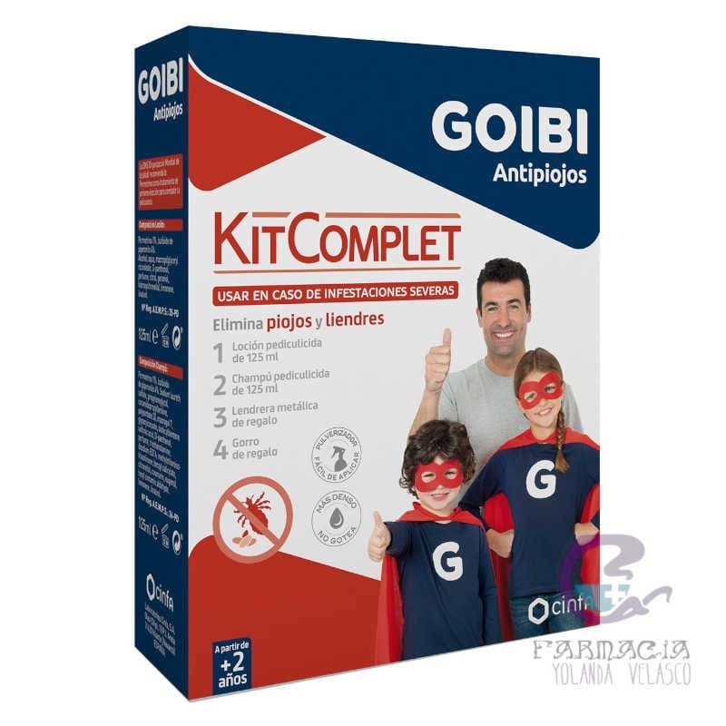 Goibi Antipiojos Elimina Champu + Loción Uso Humano