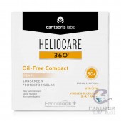 Heliocare 360º SPF50 Oil Free Compact Protector Solar 10 gr Color Pearl