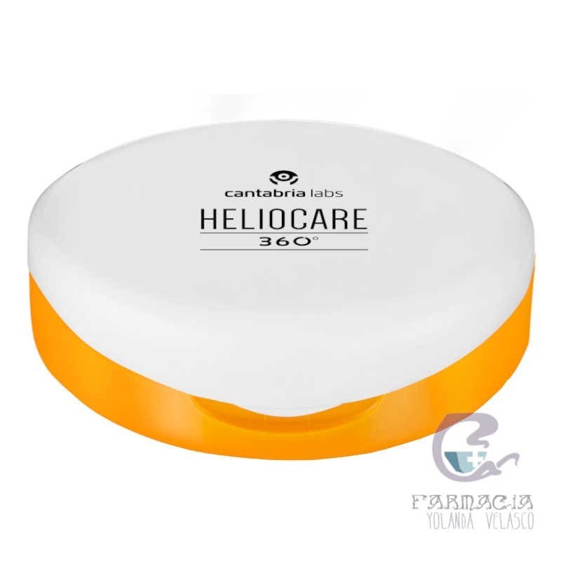 Heliocare 360º SPF50 Oil Free Compact Protector Solar 10 gr Color Bronze