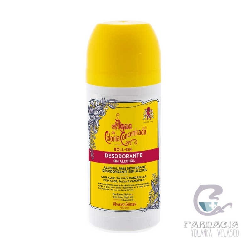 Álvarez Gómez Desodorante Roll-on Agua de Colonia sin Alcohol