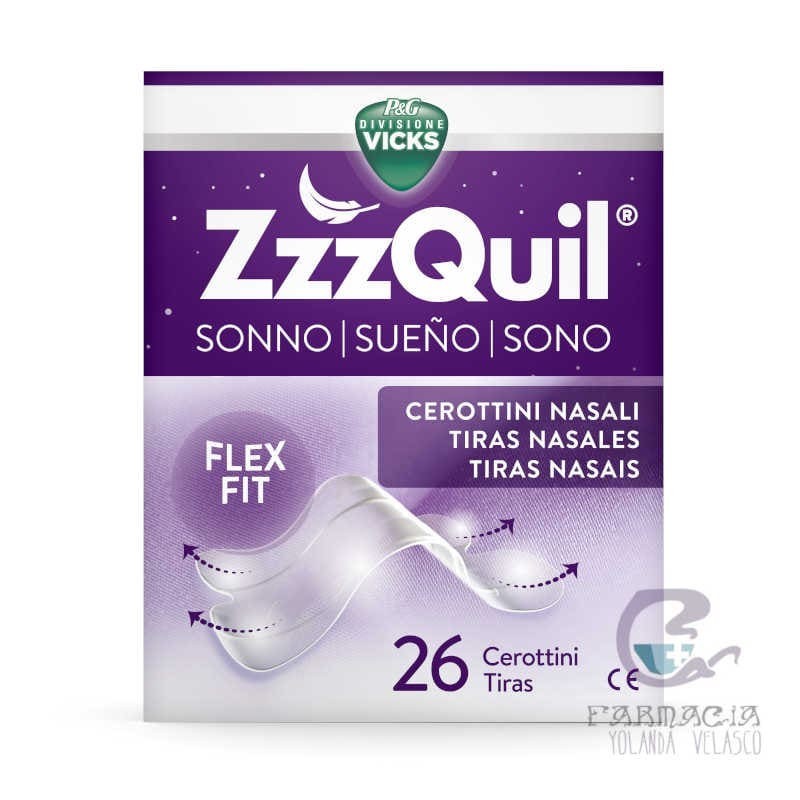 ZzzQuil Sueño 26 Tiras Nasales