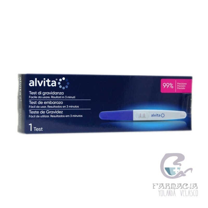 Alvita Test de Embarazo 1 Unidad