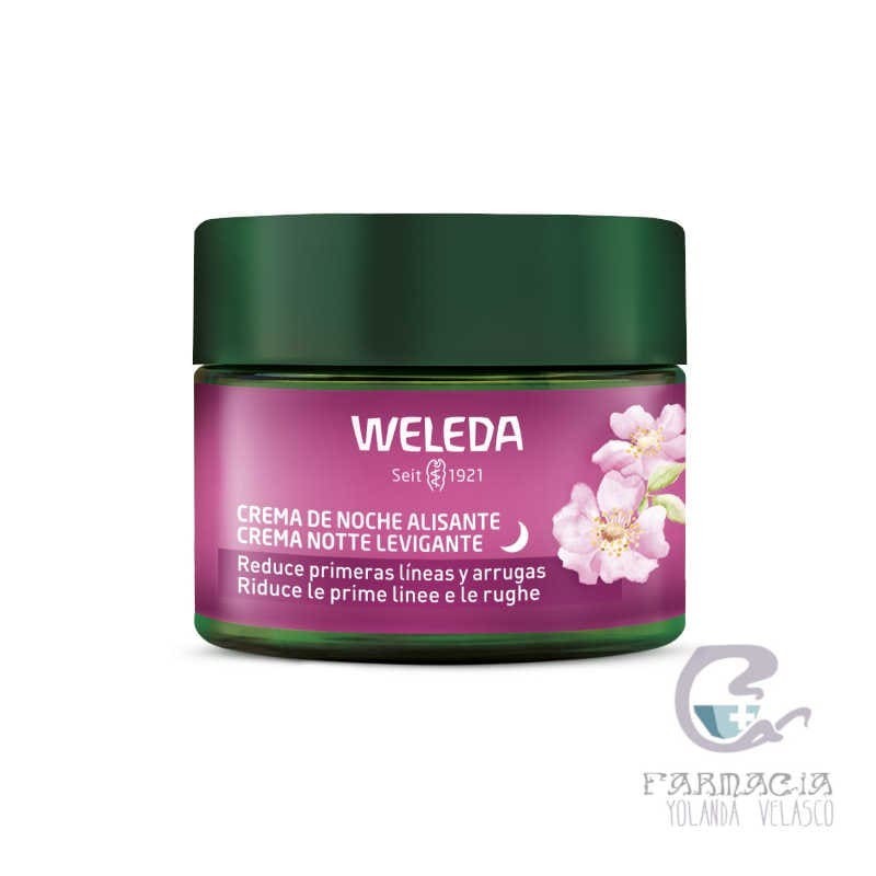 Weleda Crema de Noche Alisante Rosa Mosqueta y Té Blanco 40 ml