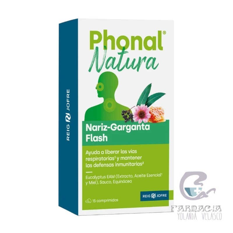 Phonal Natura Garganta 1 Envase 120 ml
