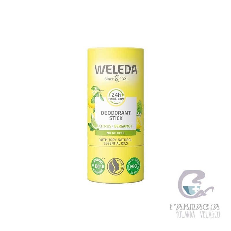 Weleda Desodorante Stick Citrus-Bergamota 50 gr