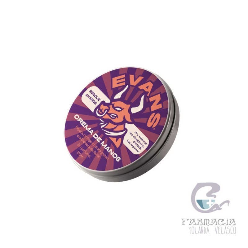 Evans Rescue Hands Crema de Manos Tarro 100 ml
