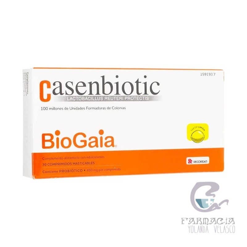 Casenbiotic 10 Comprimidos Sabor Limón