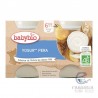 Babybio Yogur Pera Leche de Vaca 2x130 gr