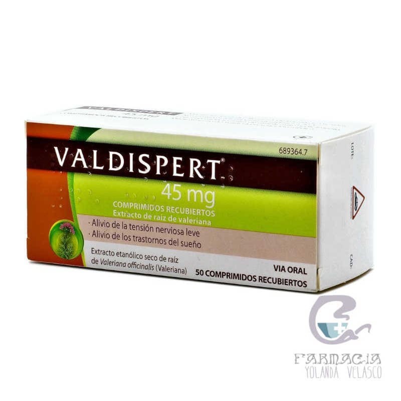 Valdispert 45 mg 50 Comprimidos Recubiertos