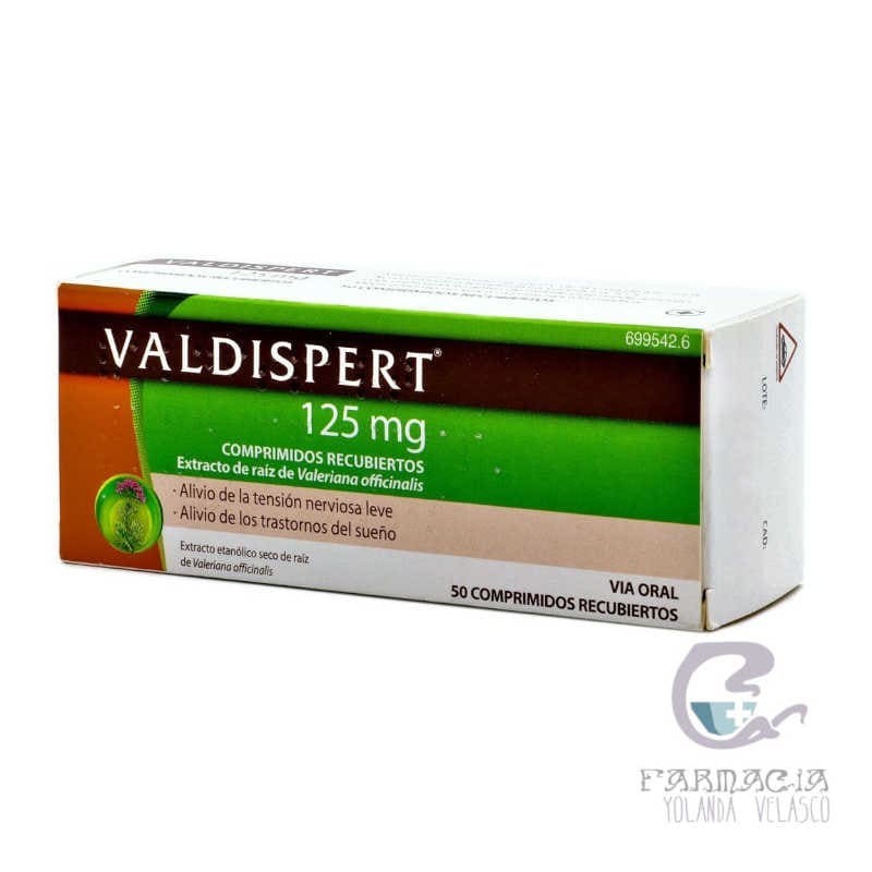 Valdispert 125 mg 50 Comprimidos Recubiertos