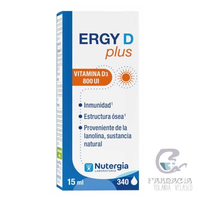 Nutergia Ergy D Plus 800 UI 15 ml