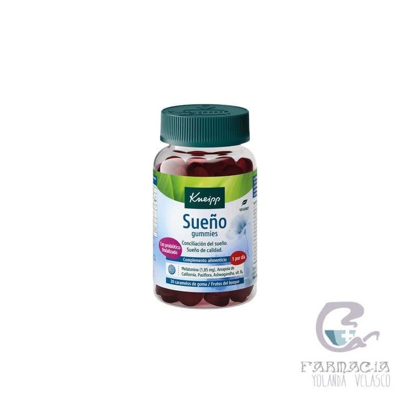 Kneipp Sueño 30 Gummies Sabor Frutos del Bosque