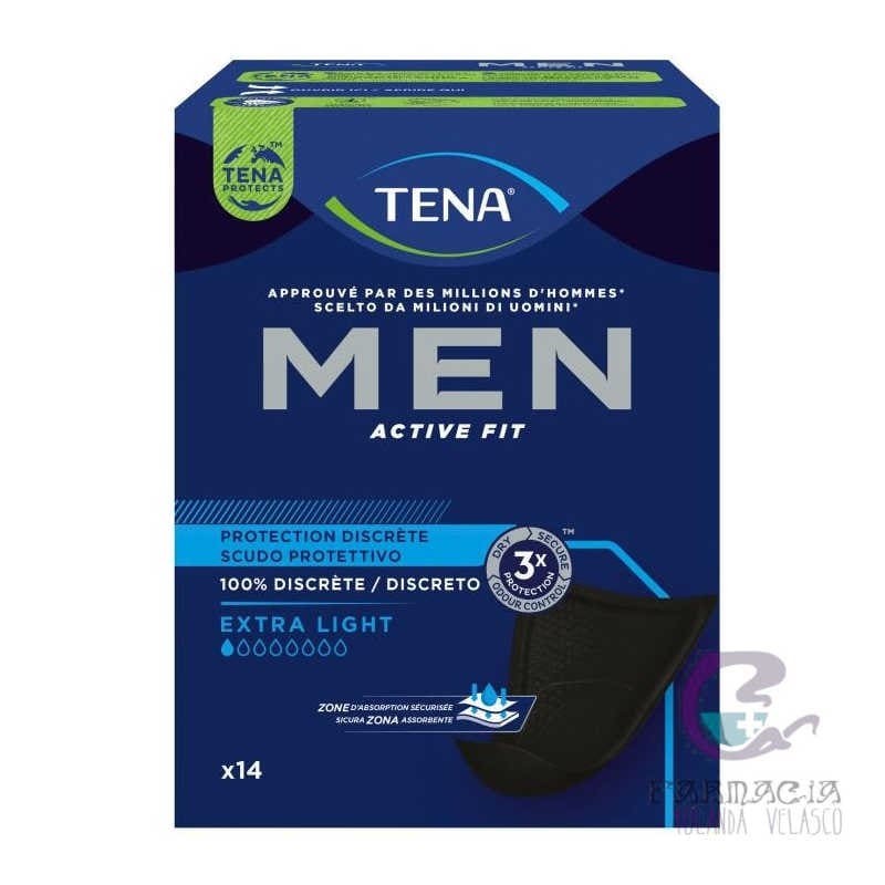 Tena Men Absorbente Incontinencia Orina Ligera Level 0 14 Unidades