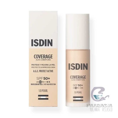 Isdin Coverage 1 Envase 30 gr Color 1,0 Pearl