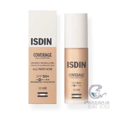 Isdin Coverage 1 Envase 30 gr Color 3,0 Sand