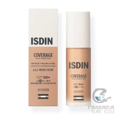 Isdin Coverage 1 Envase 30 gr Color 4,0 Golden