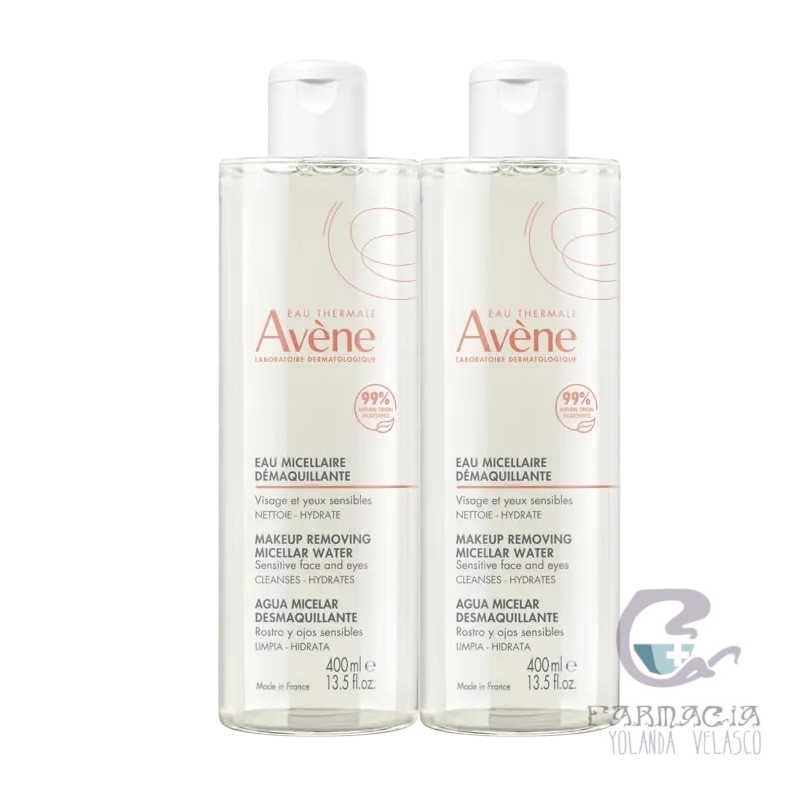 Avene Agua Micelar Duplo 2x400 ml