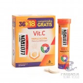 Leotron Vitamina C 54 Comprimidos Efervescentes Sabor Naranja