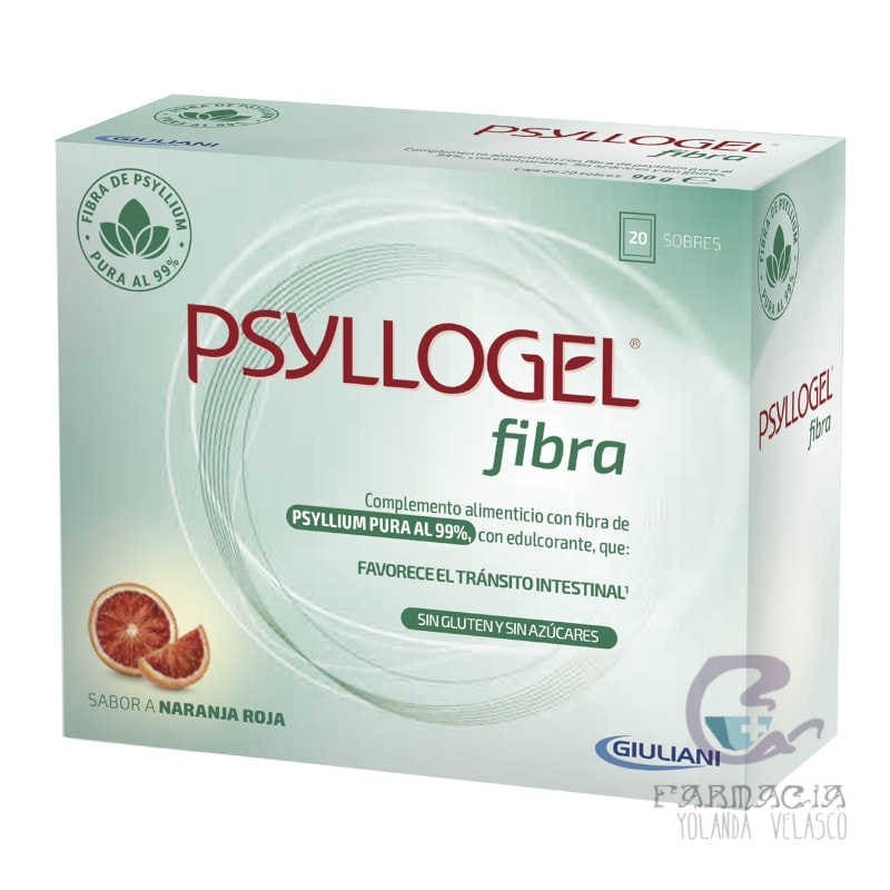 Psyllogel Fibra Naranja 20 Sobres