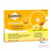 Juanola Própolis Pastillas Limón Miel 24 Pastillas